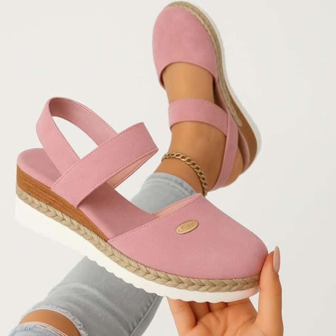 Sandalia Cuña Textil