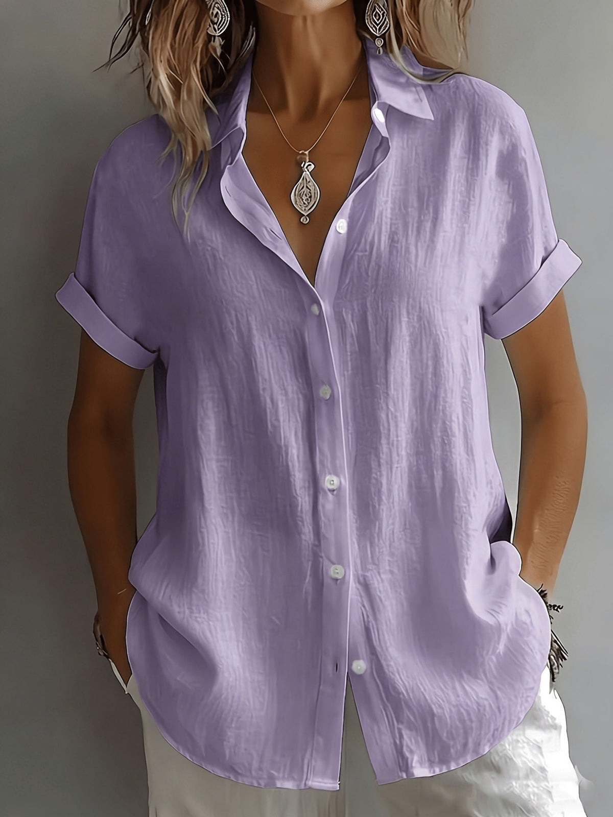 Blusa Alejandra Lino