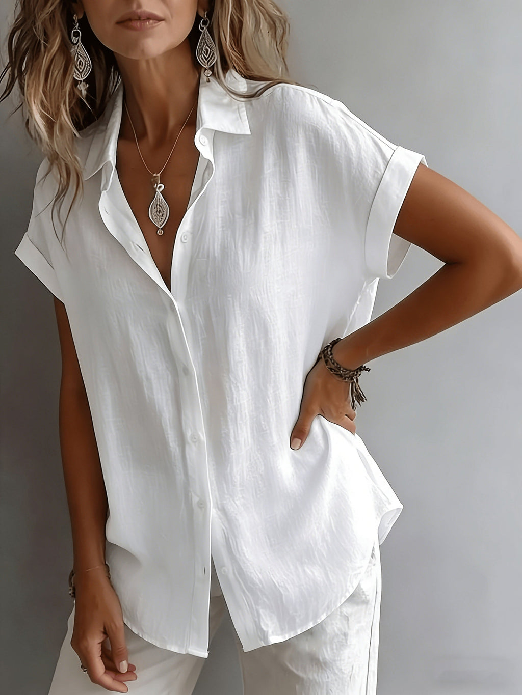 Blusa Alejandra Lino