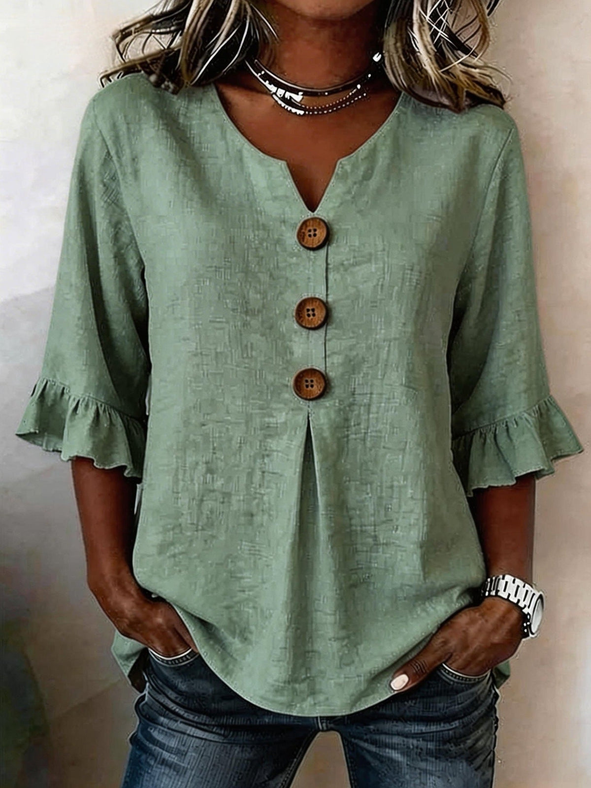 Camisa Julia Volante