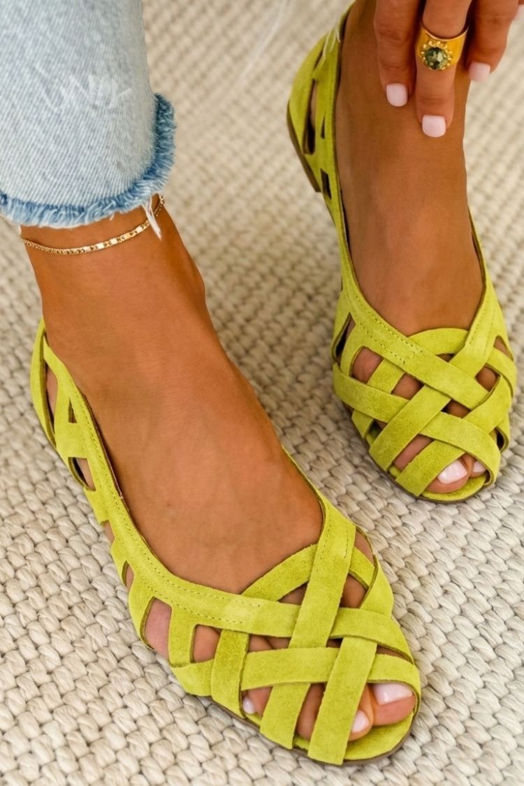 Sandalias Trenzadas Elegance