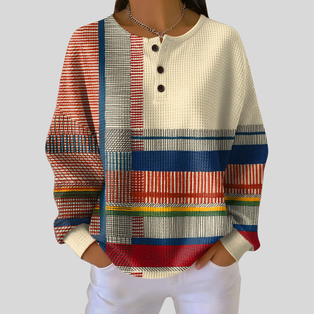 Sudadera Genoveva Henley