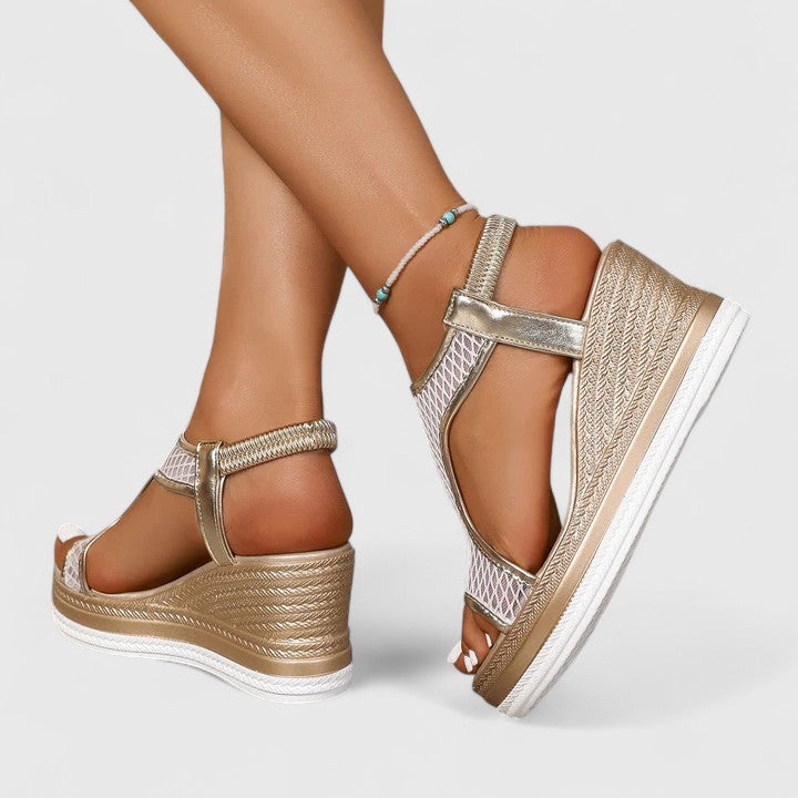 Sandalia Éclat Riviera Platform