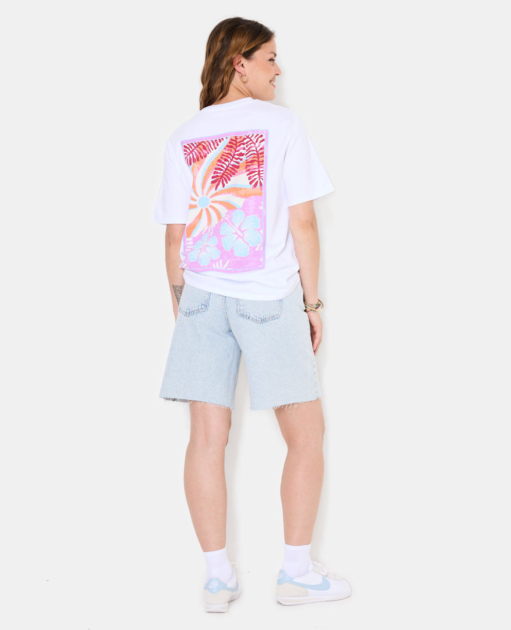 Camiseta Coral Oversize
