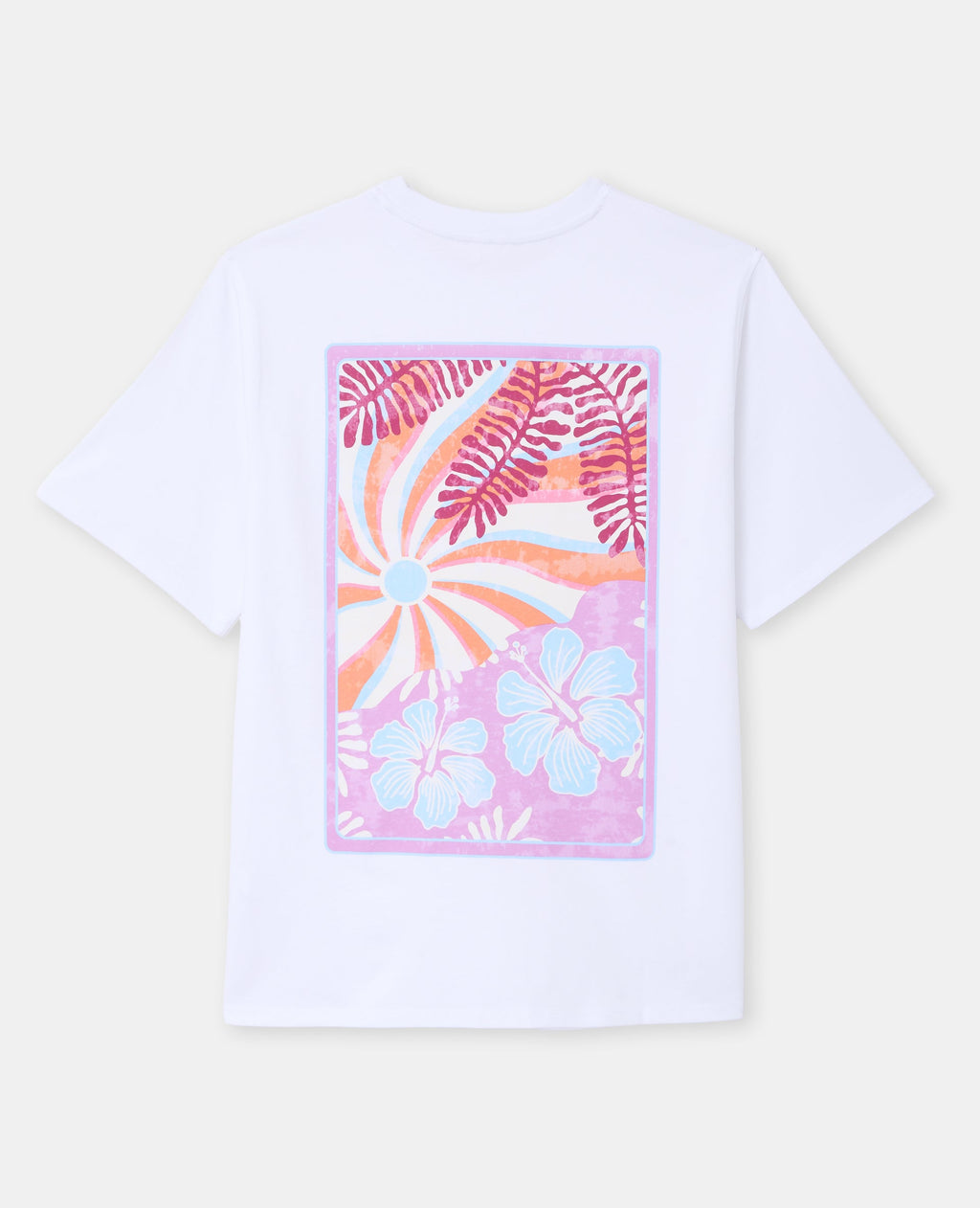 Camiseta Coral Oversize