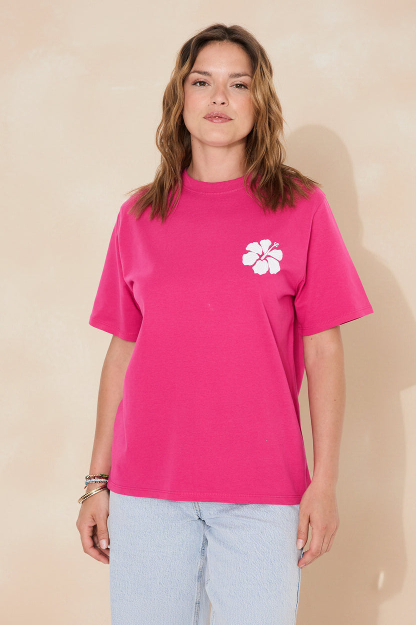 Camiseta Palmera Oversize