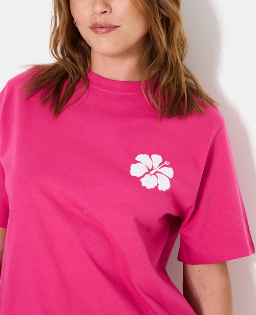 Camiseta Palmera Oversize