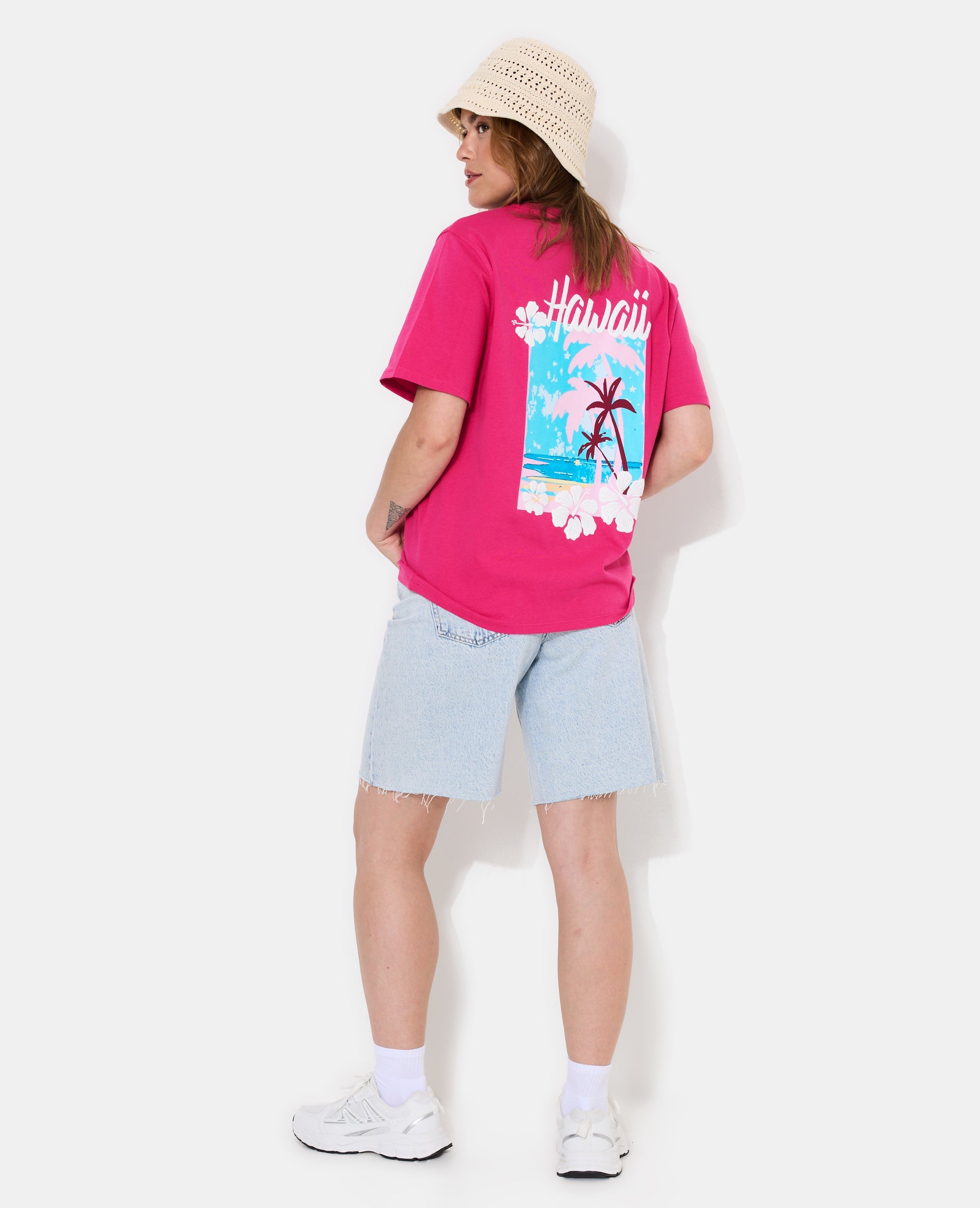 Camiseta Palmera Oversize