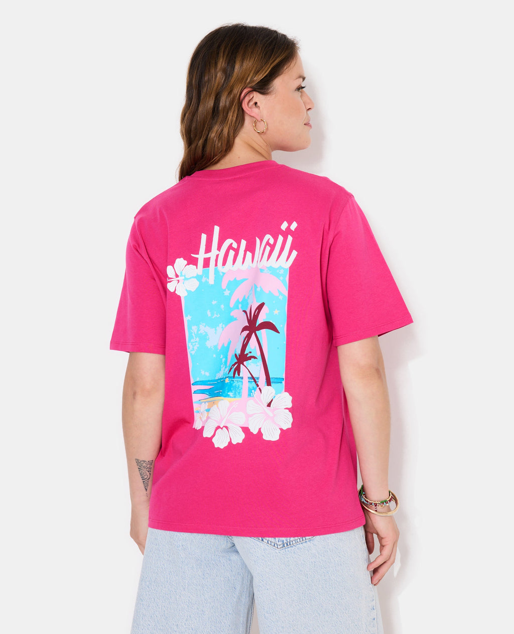 Camiseta Palmera Oversize
