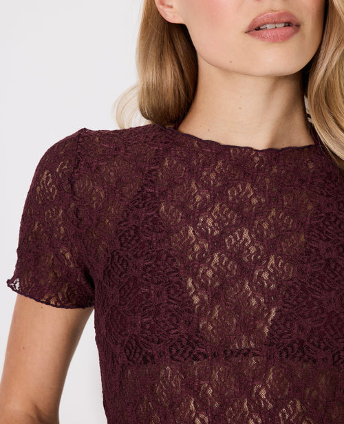 Camiseta Nora Encaje