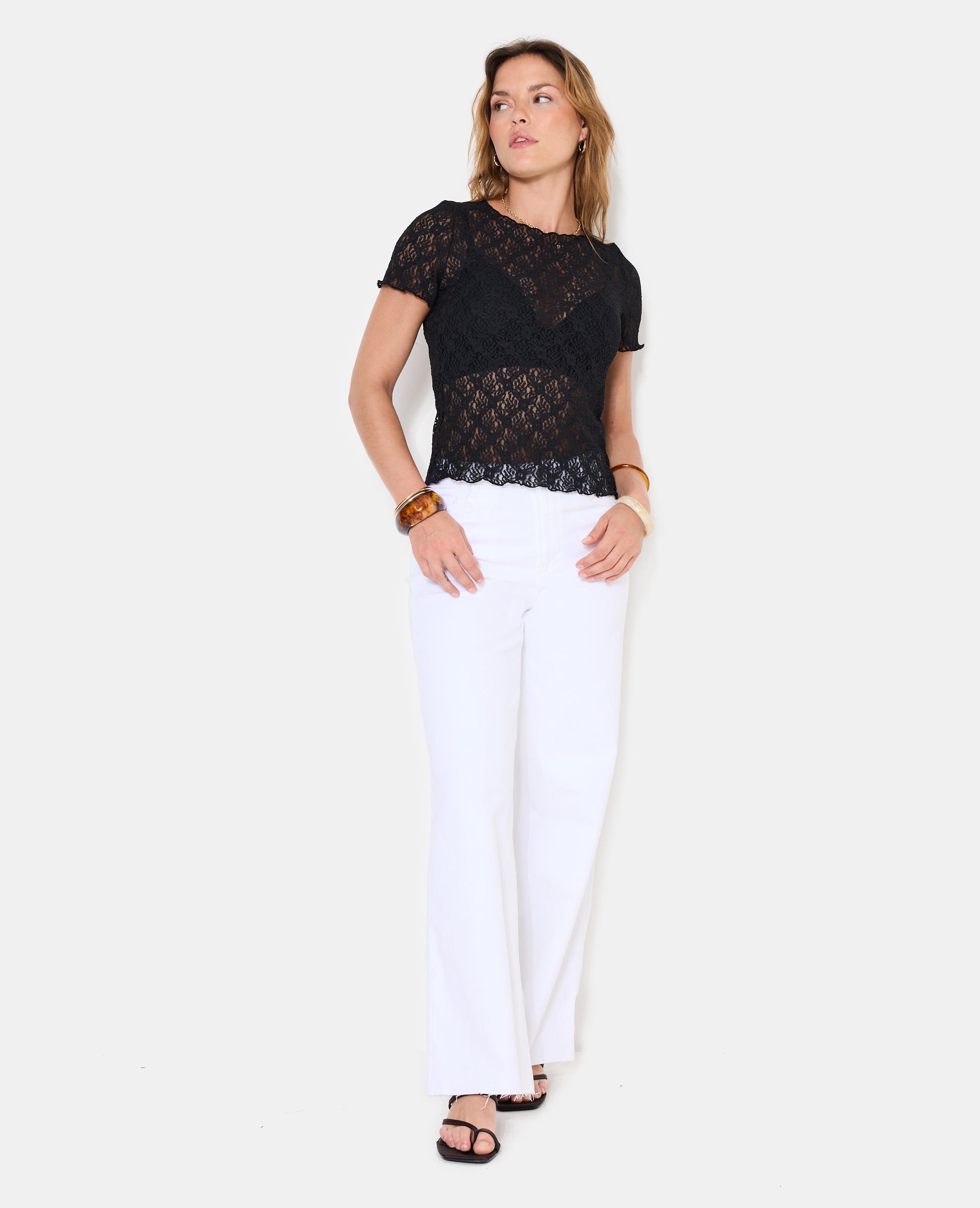 Camiseta Elisa Encaje