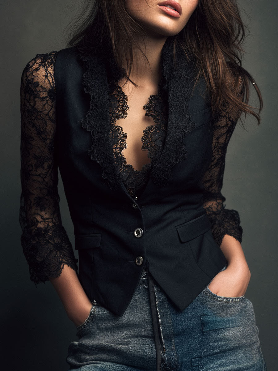 Blazer Leandra Velada para mujer