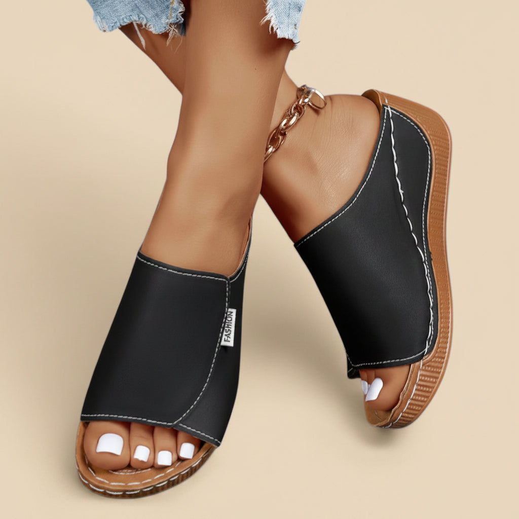Sandalia Mule Minimalista