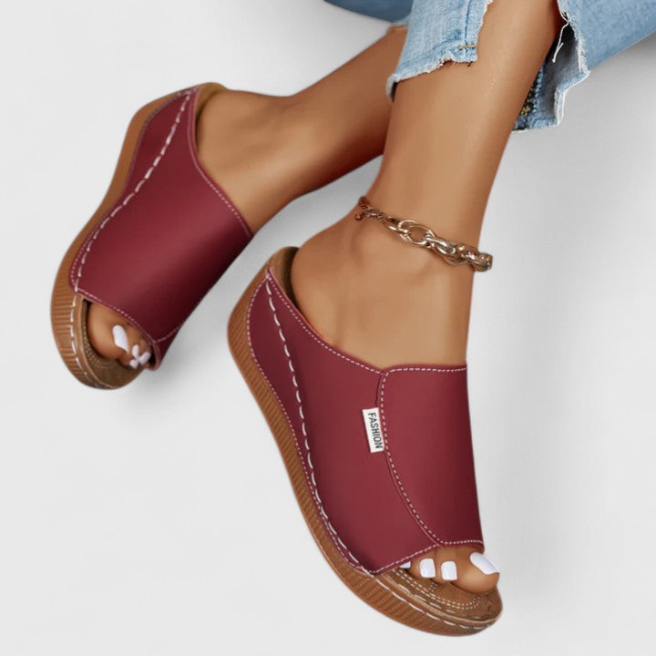 Sandalia Mule Minimalista
