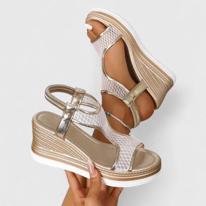 Sandalia Éclat Riviera Platform