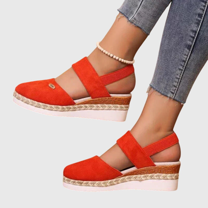 Sandalia Cuña Textil