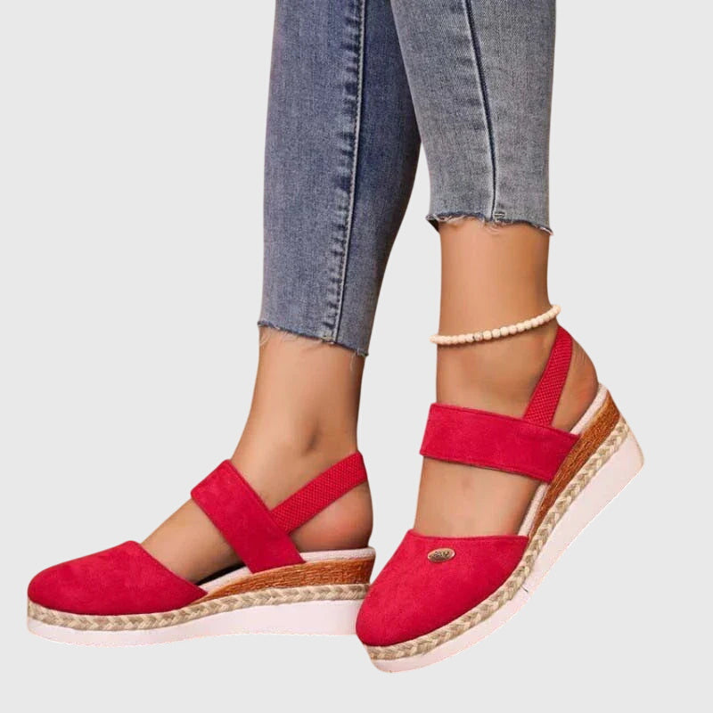 Sandalia Cuña Textil
