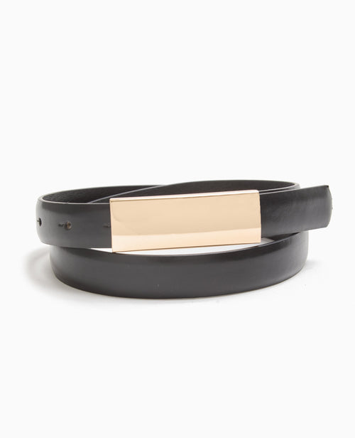 Cinturón Fino Rectangular