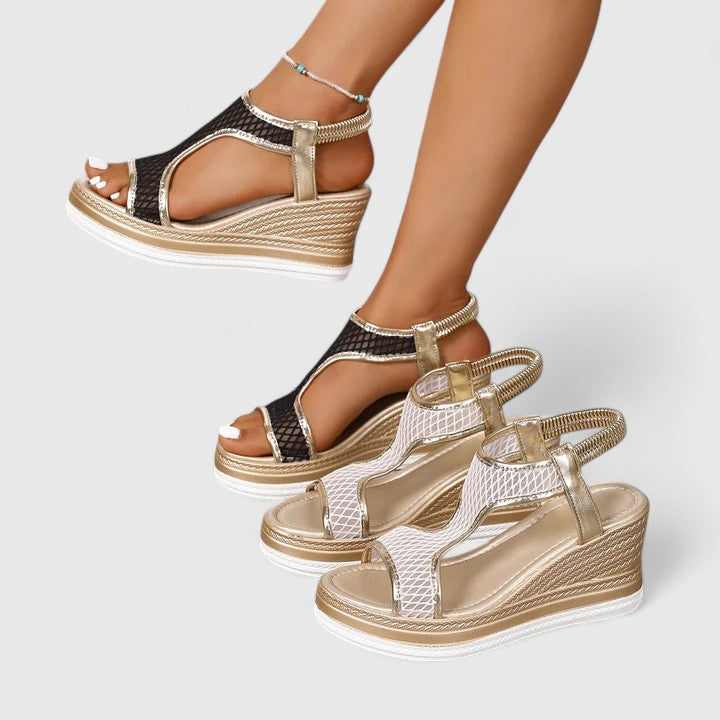 Sandalia Éclat Riviera Platform