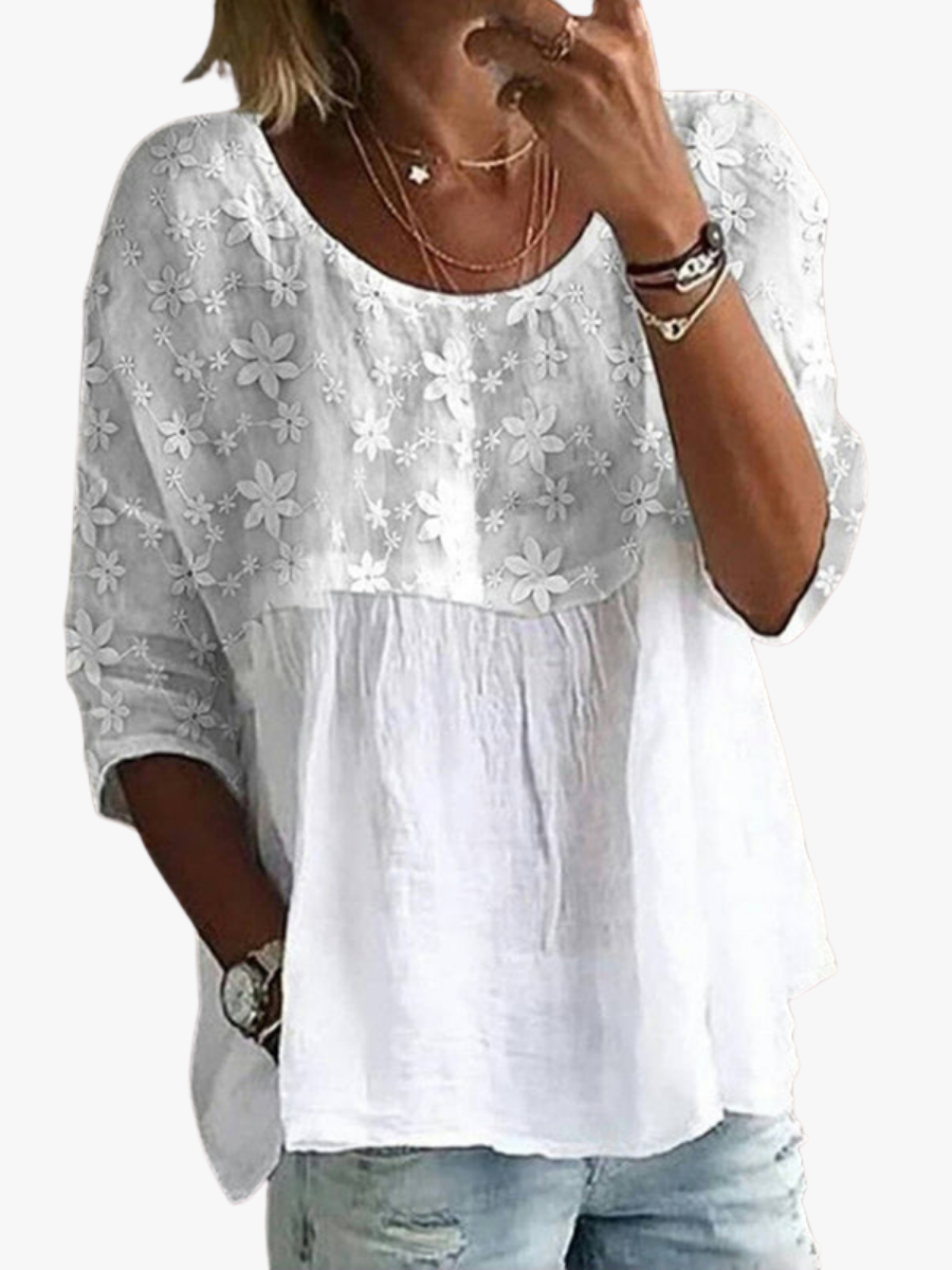 Camisa Inés Bordada
