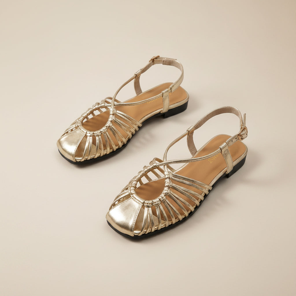 Lorena™ | Sandalias Elegantes con Detalle Central