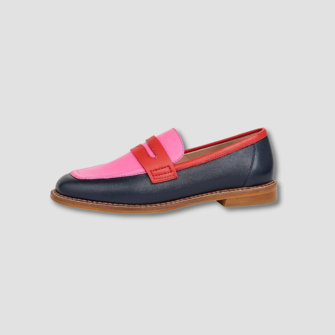 Mocasín Violeta Combinado