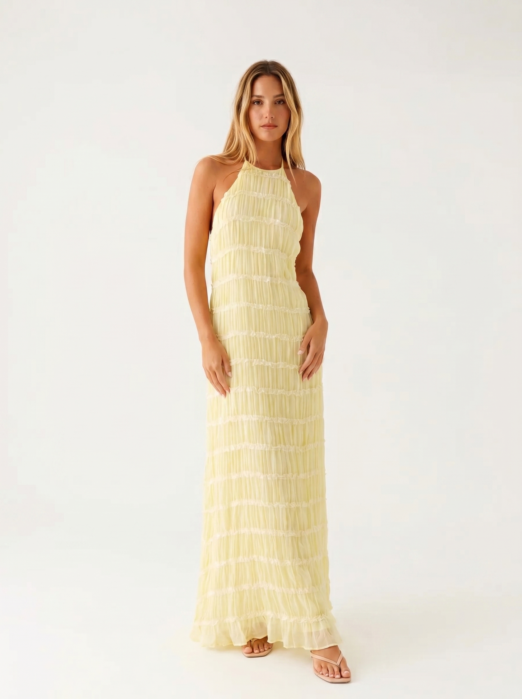 Vestido Celeste
