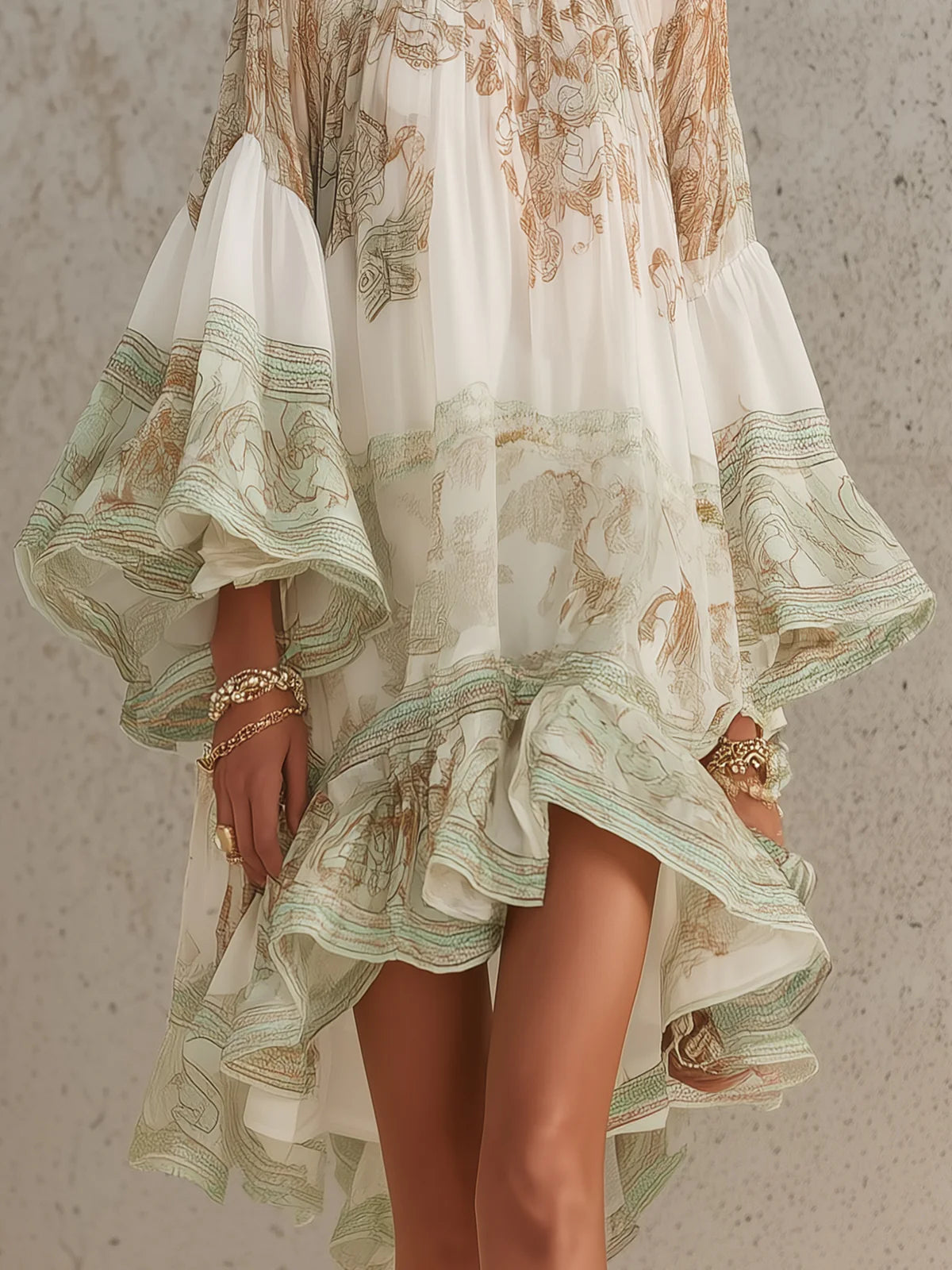 Vestido Fernanda Bizantina