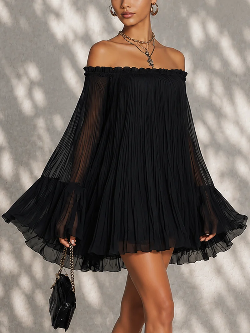 Vestido Paloma Medianoche