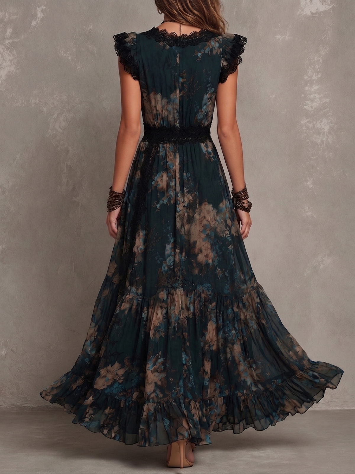 Vestido Ofelia Jardín - vista 4