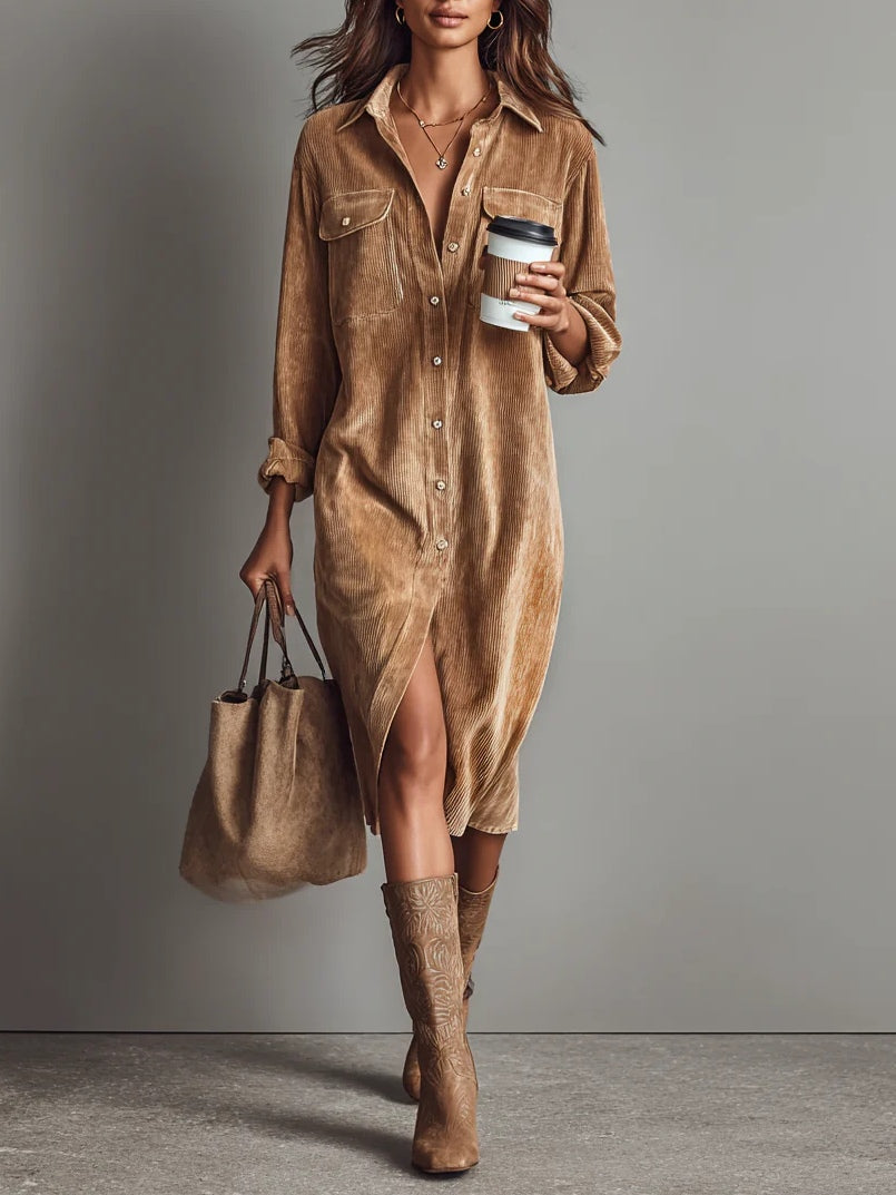 Vestido Ismena Nostalgia para mujer