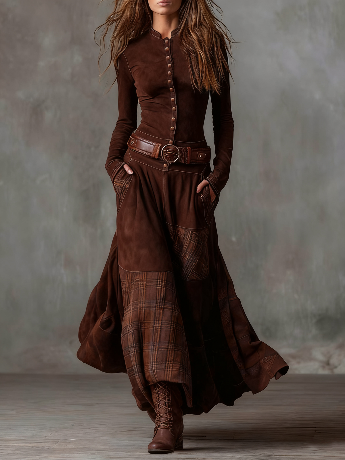 Vestido Lorenza Artesano - vista 3