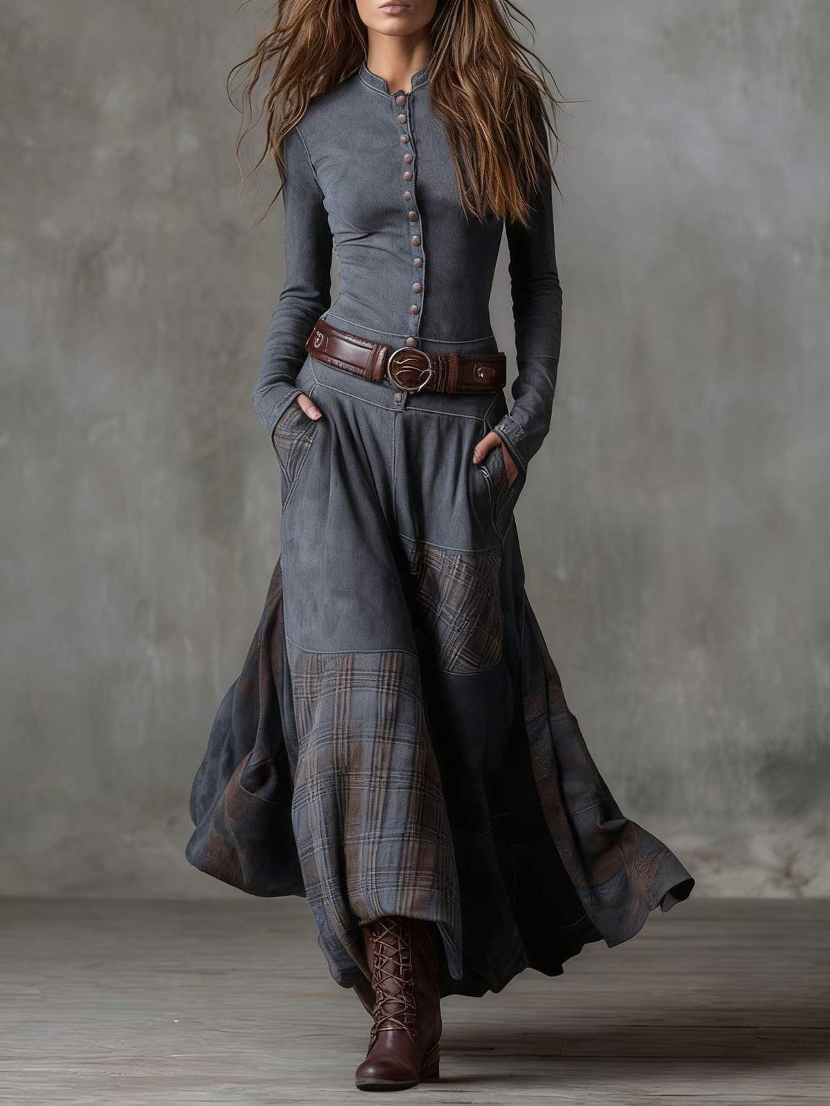 Vestido Lorenza Artesano - vista 4