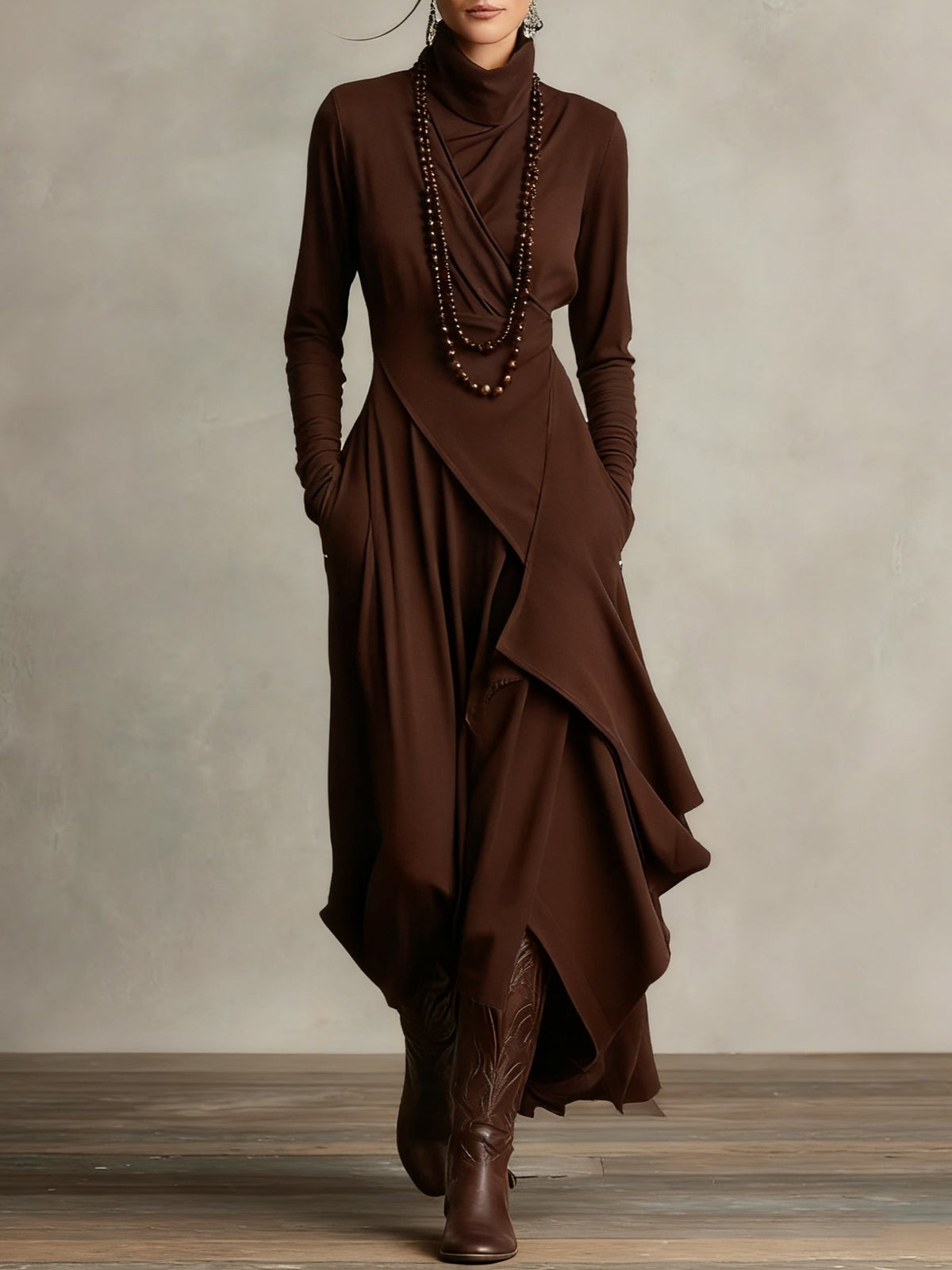 Vestido Romina Asimétrico - vista 4