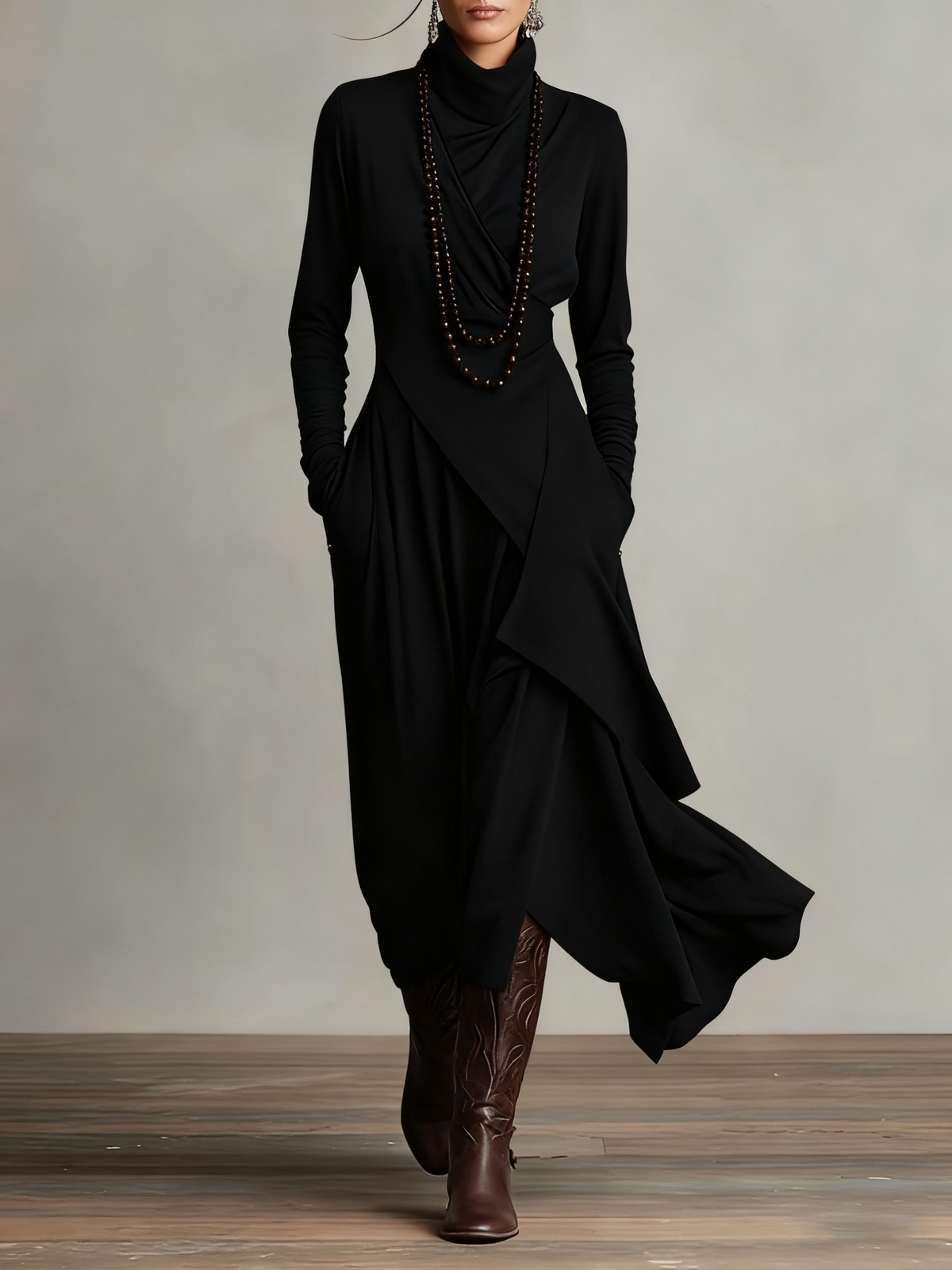 Vestido Romina Asimétrico - vista 3