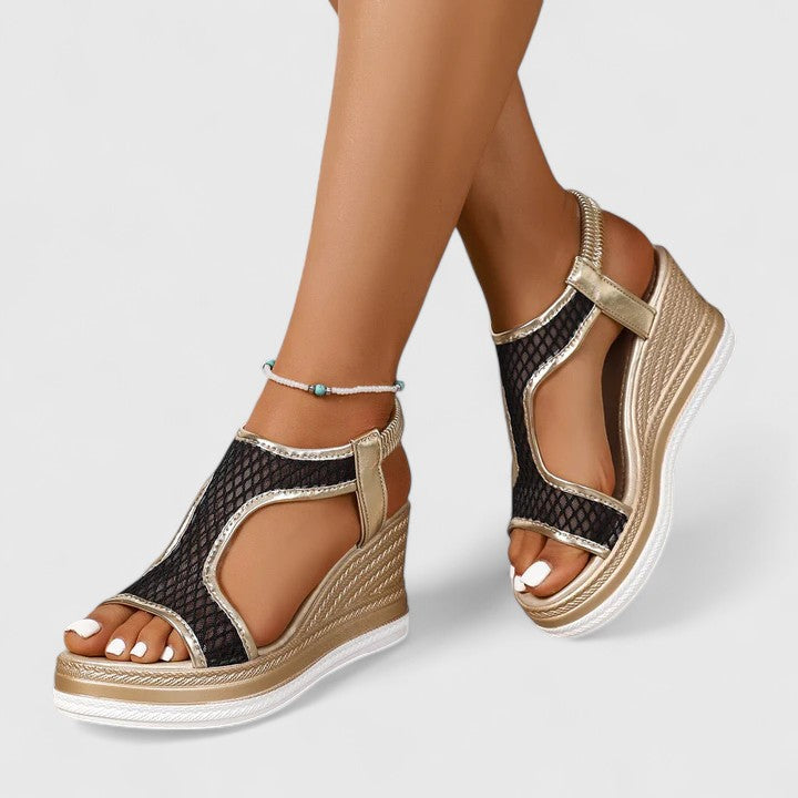 Sandalia Éclat Riviera Platform