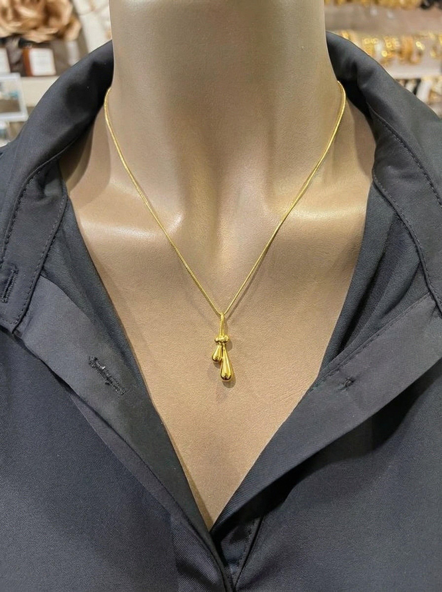 Collar Fino Cascada