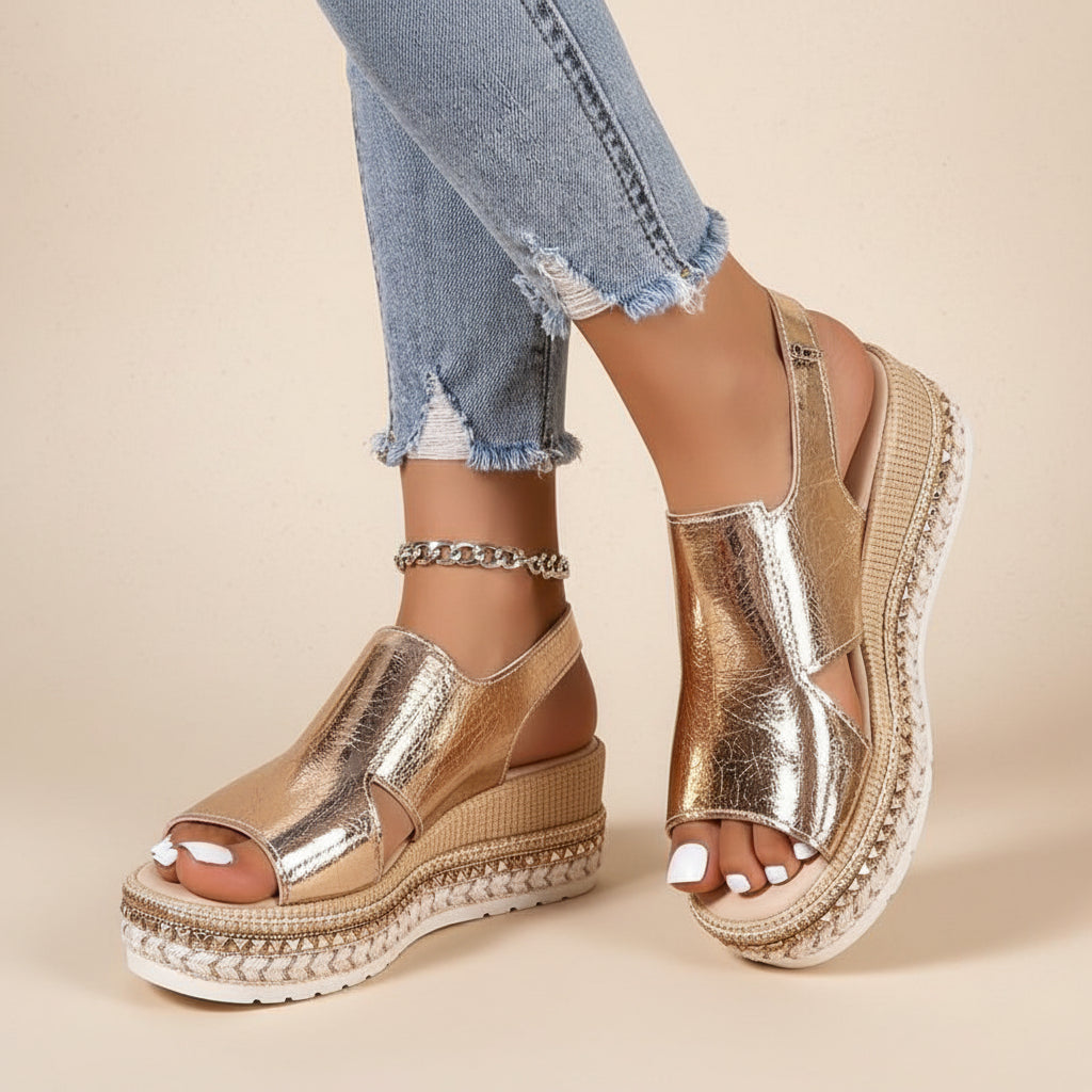 Sandalia Capri Lumière Platform