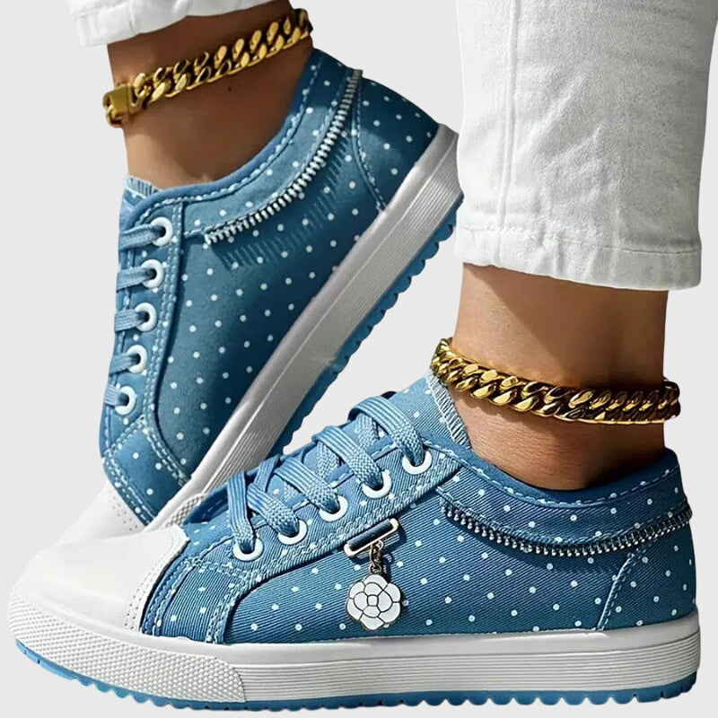 Zapatillas Flor Traslúcida