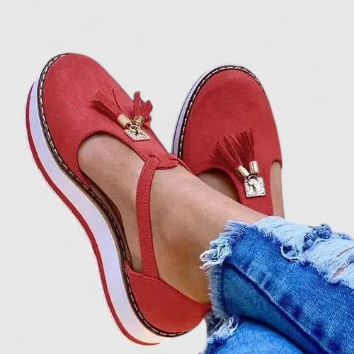 Zapato Borlas Metálicas