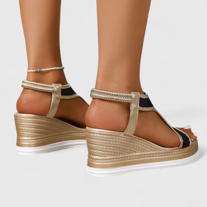 Sandalia Éclat Riviera Platform