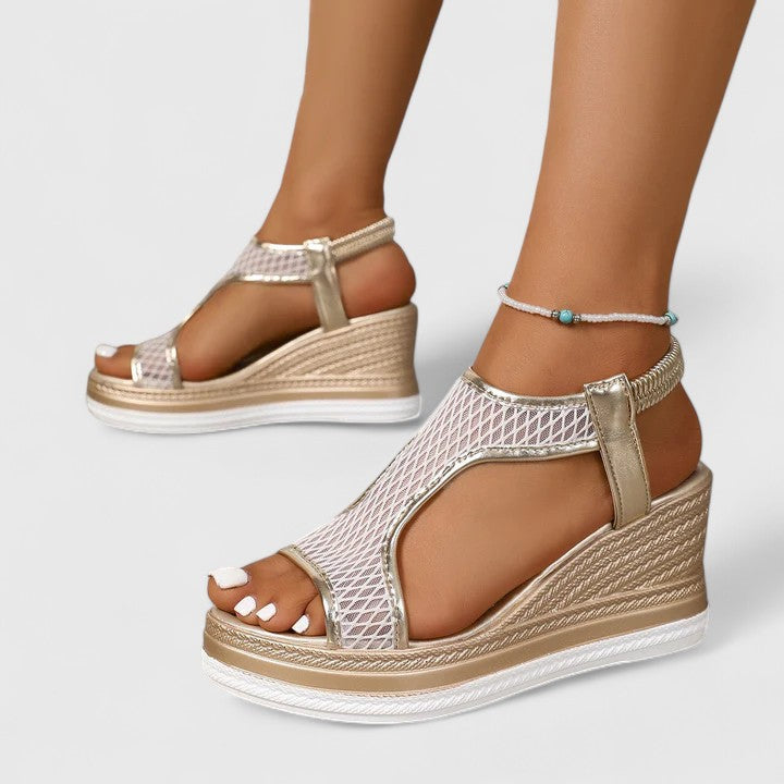 Sandalia Éclat Riviera Platform