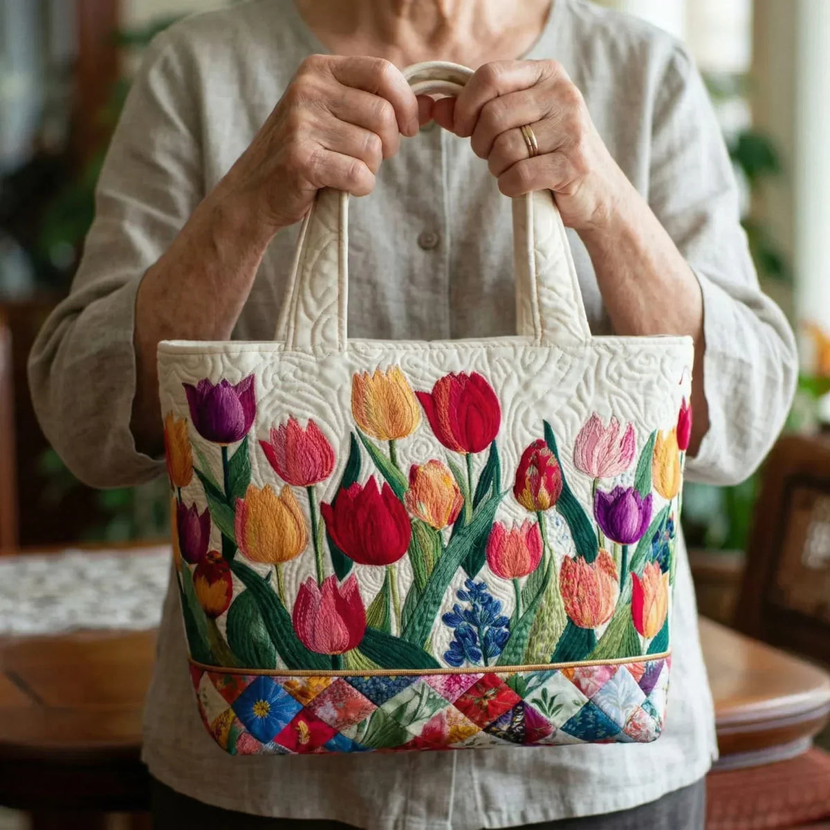 Bolsa Tulipanes Jardín - vista 2