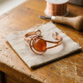 Pulsera Esfera Ámbar para mujer
