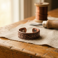 Anillo Cobre Helecho para mujer