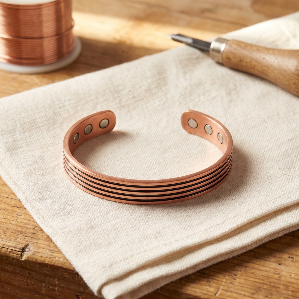 Pulsera Cobre Salvia para mujer