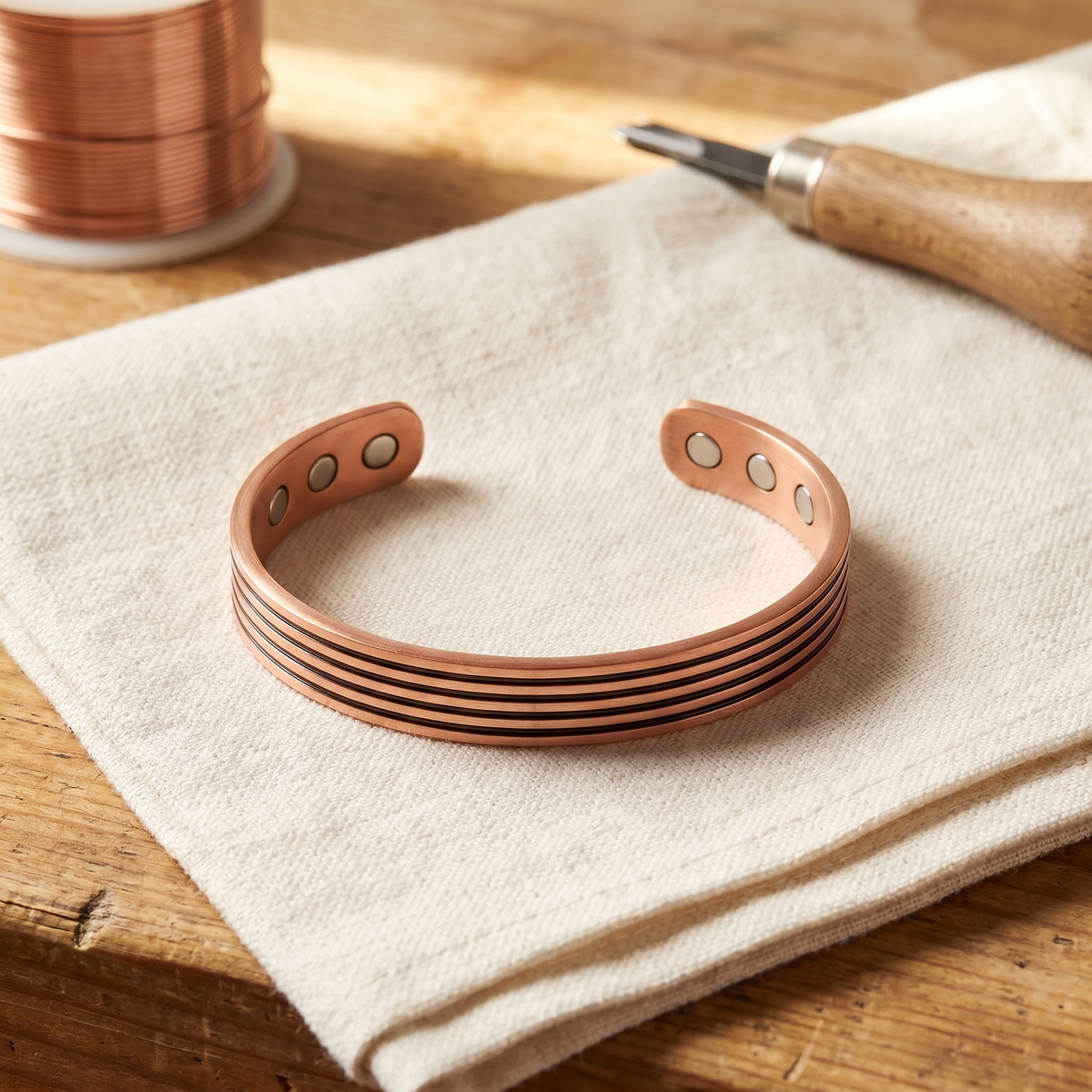 Pulsera Cobre Salvia para mujer