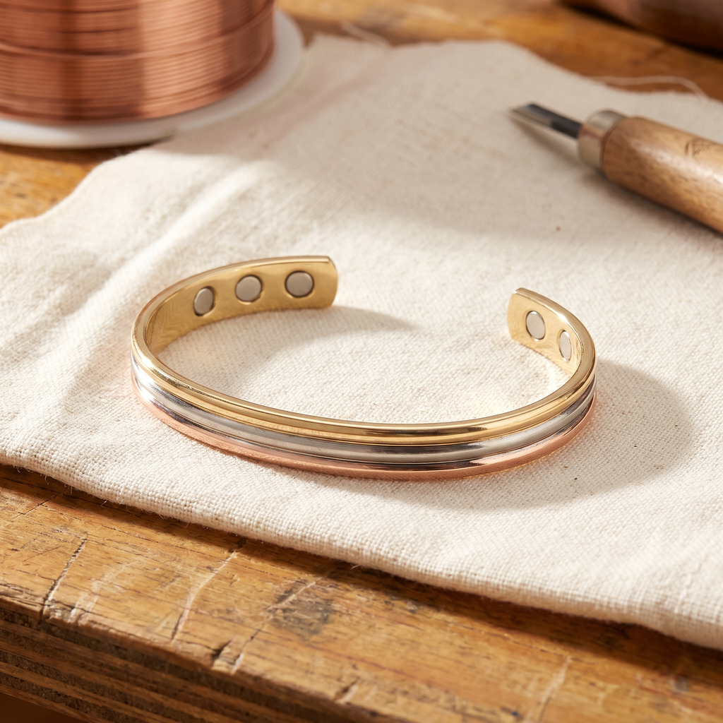 Pulsera Cobre Páramo para mujer
