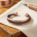 Pulsera Cobre Alambre para mujer