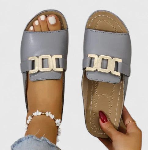 Sandalia Zueco Refinado